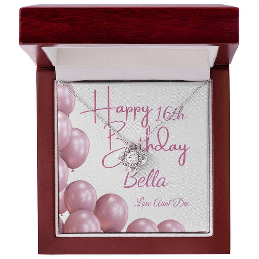 Personalized Happy Birthday Necklace