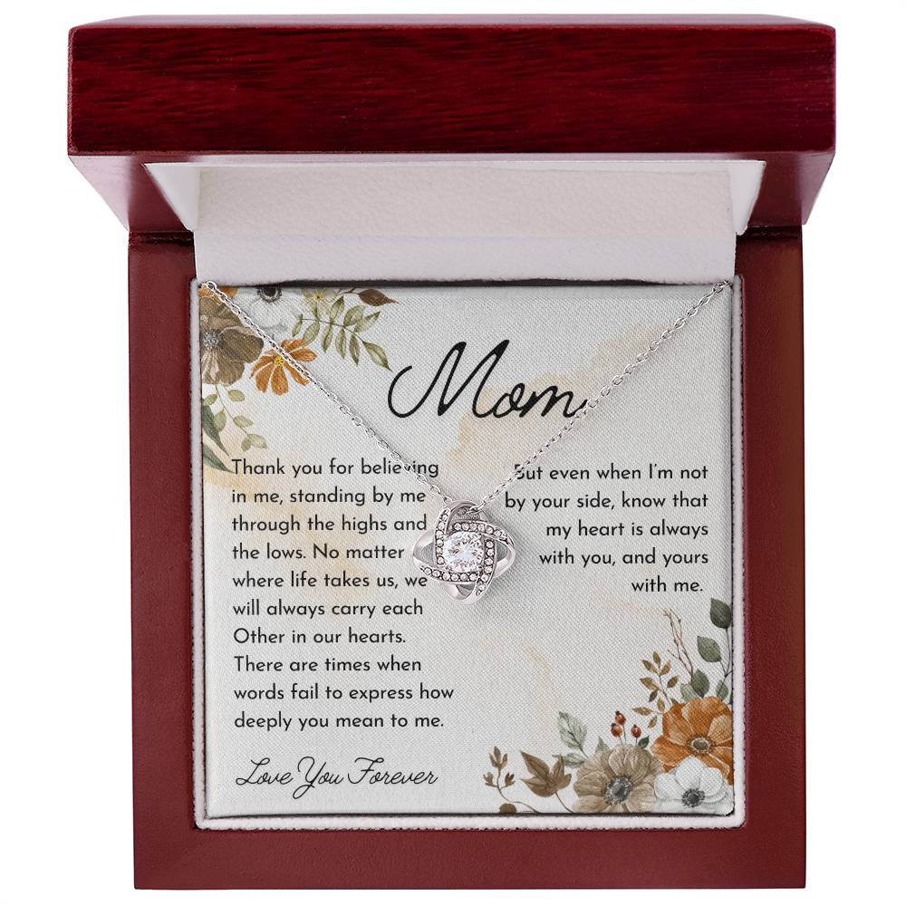 MOM-THANK YOU FOR BELIEVING IN ME NECKLACE