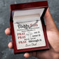 Personalized - To My Son Whenever You Feel Overwhelmed Cross Chain