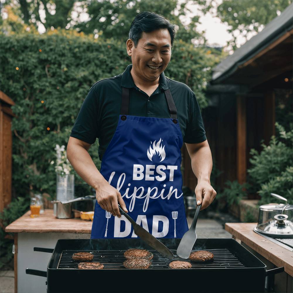 Apron-Best flippin dad