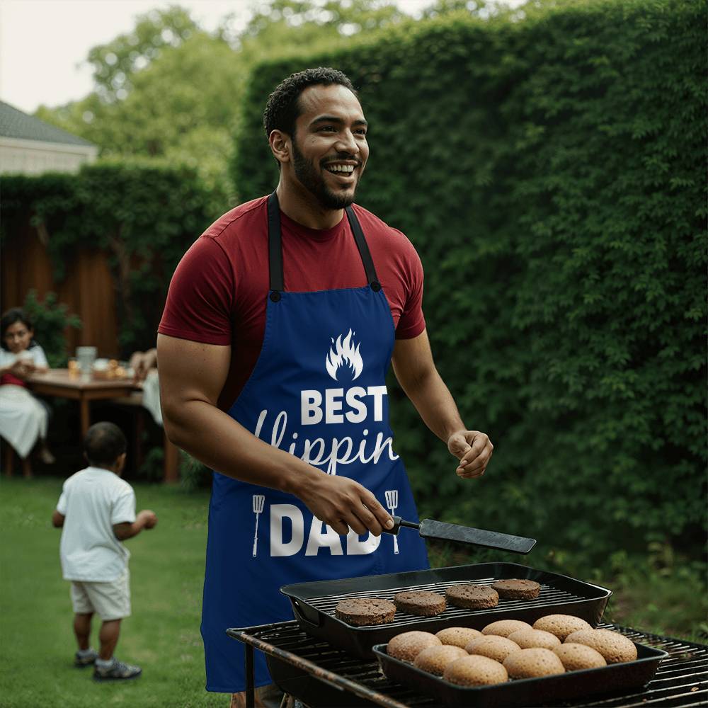 Apron-Best flippin dad