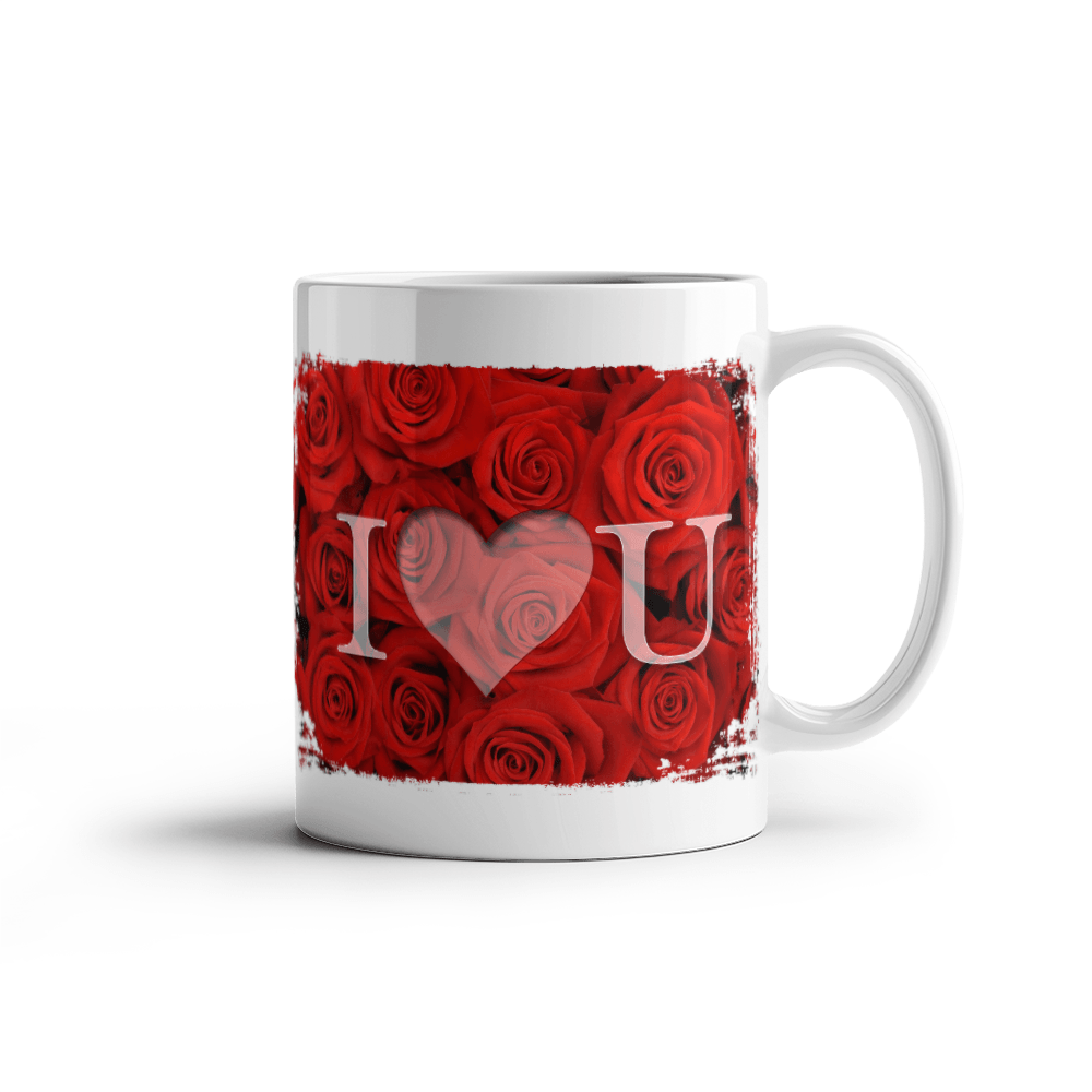 I Love You Roses Mug 11oz