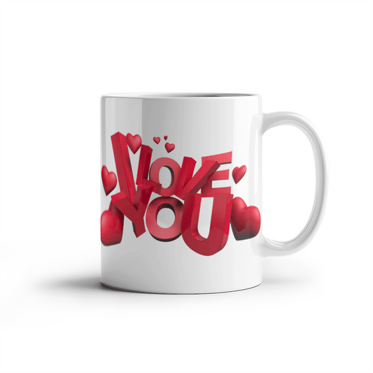 I Love You 3D Mug 11oz