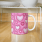Pink Heart 11oz Mug