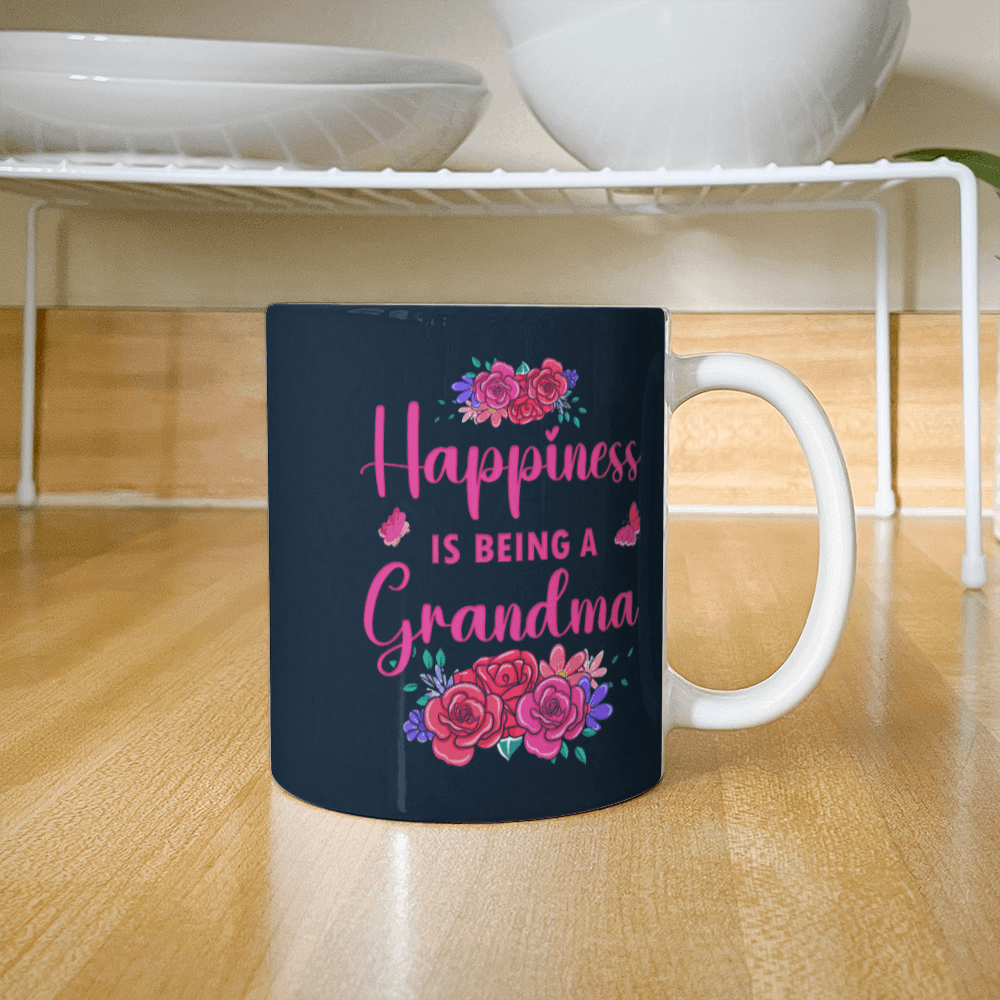 Happiness Is Being A Grandma Mug 11oz