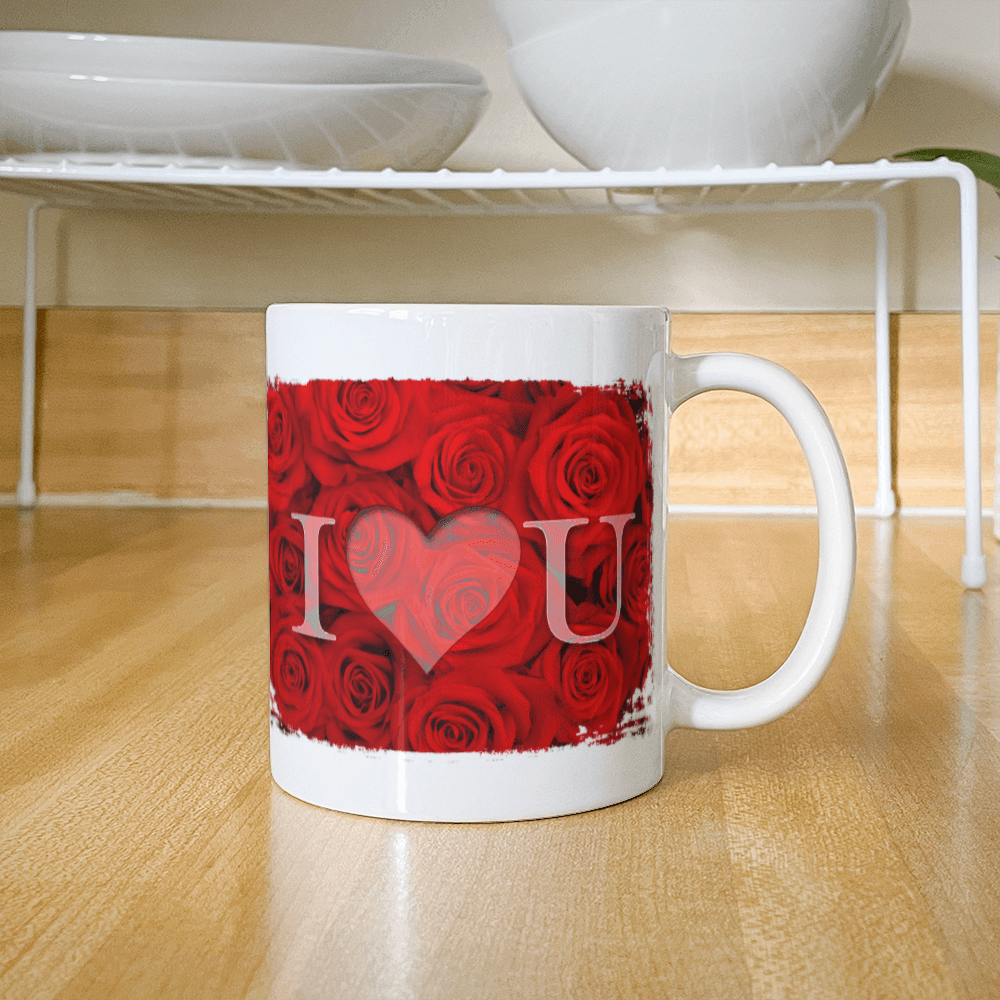 I Love You Roses Mug 11oz