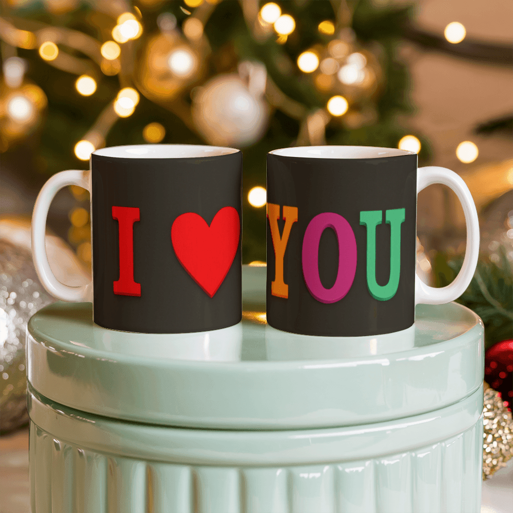 I Love You Rainbow 11oz Mug