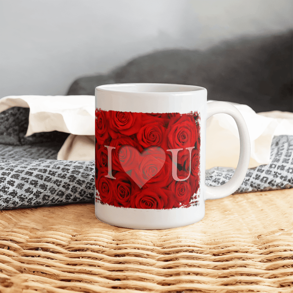 I Love You Roses Mug 11oz