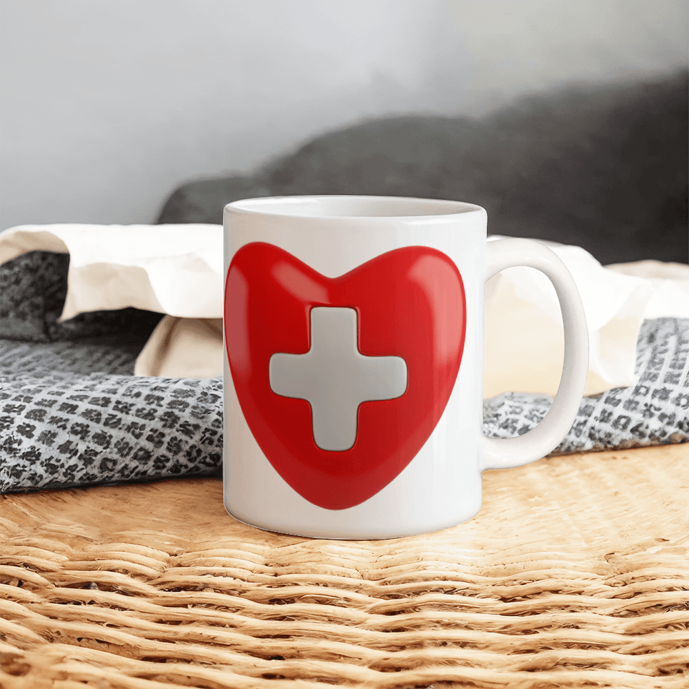 Cross Heart Mug 11oz