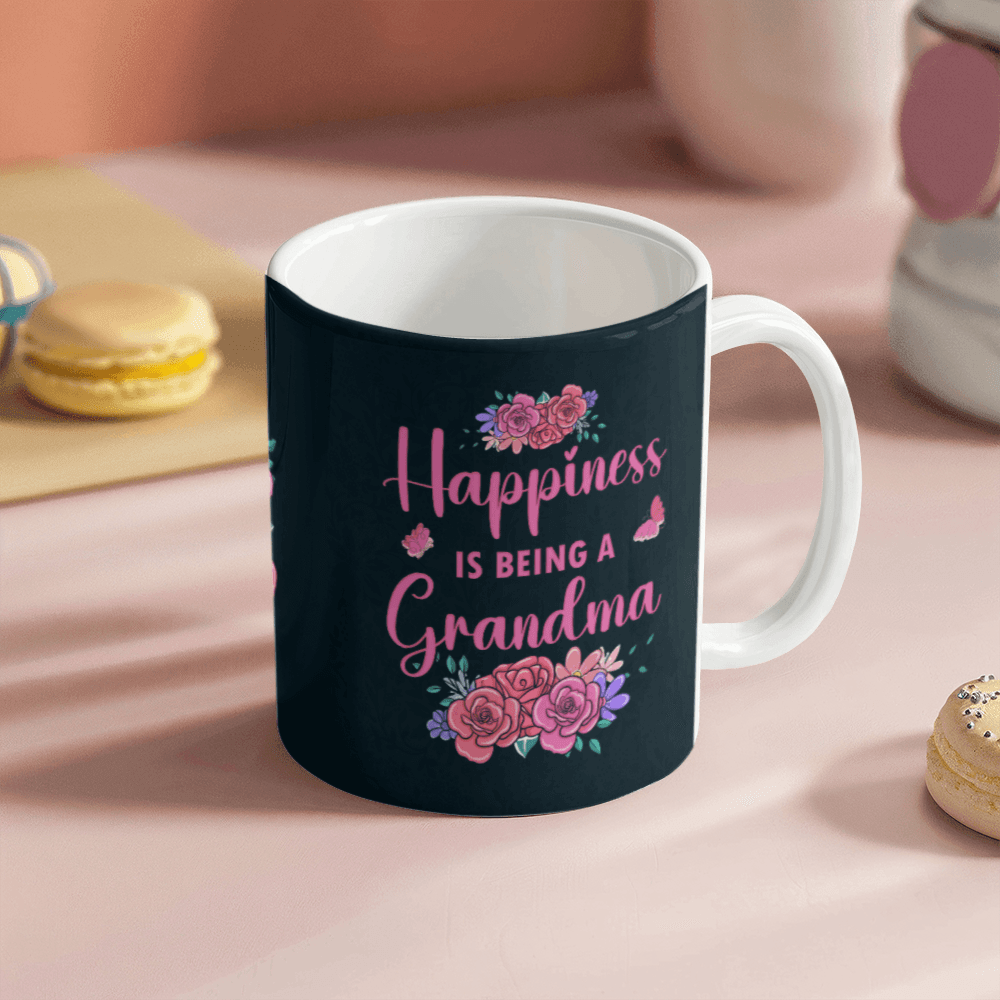 Happiness Is Being A Grandma Mug 11oz