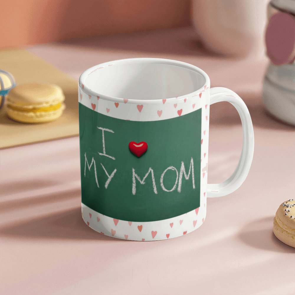 I Love My Mom Mug 11oz