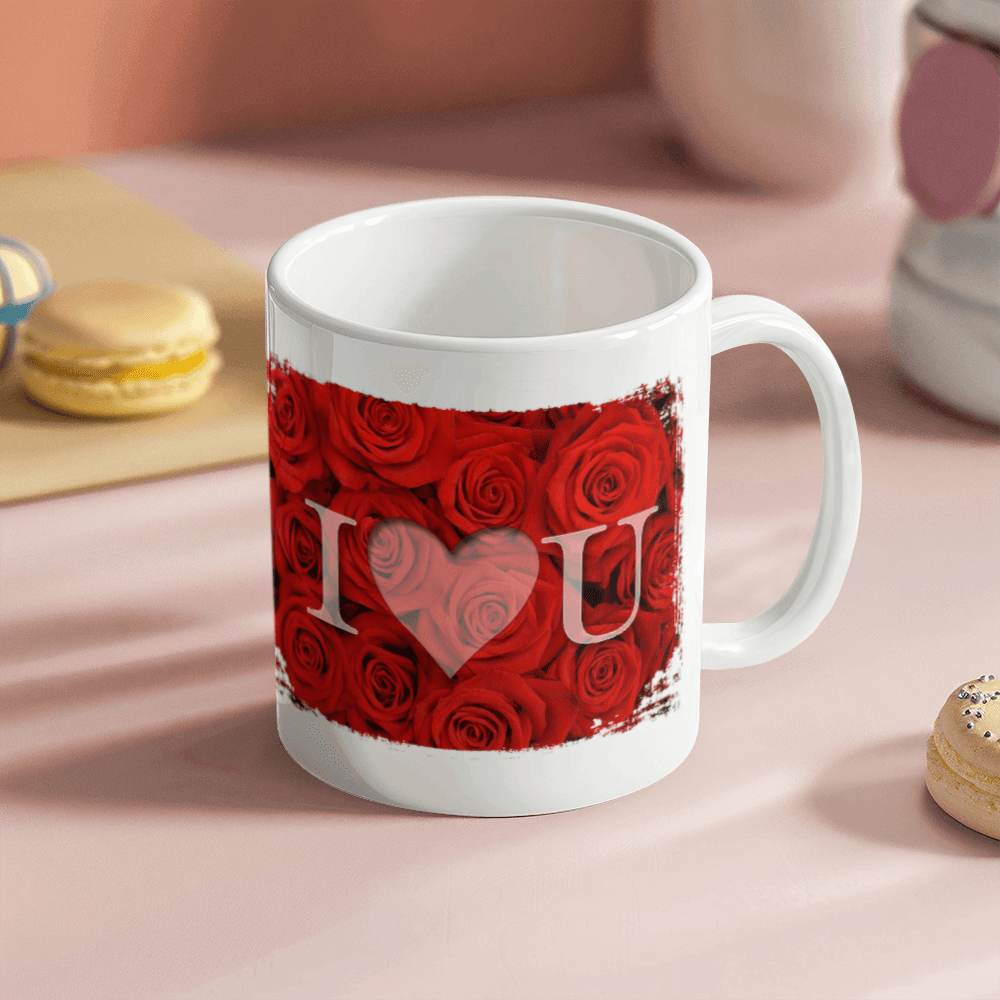 I Love You Roses Mug 11oz