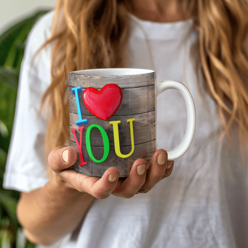 I Love You Mug 11oz