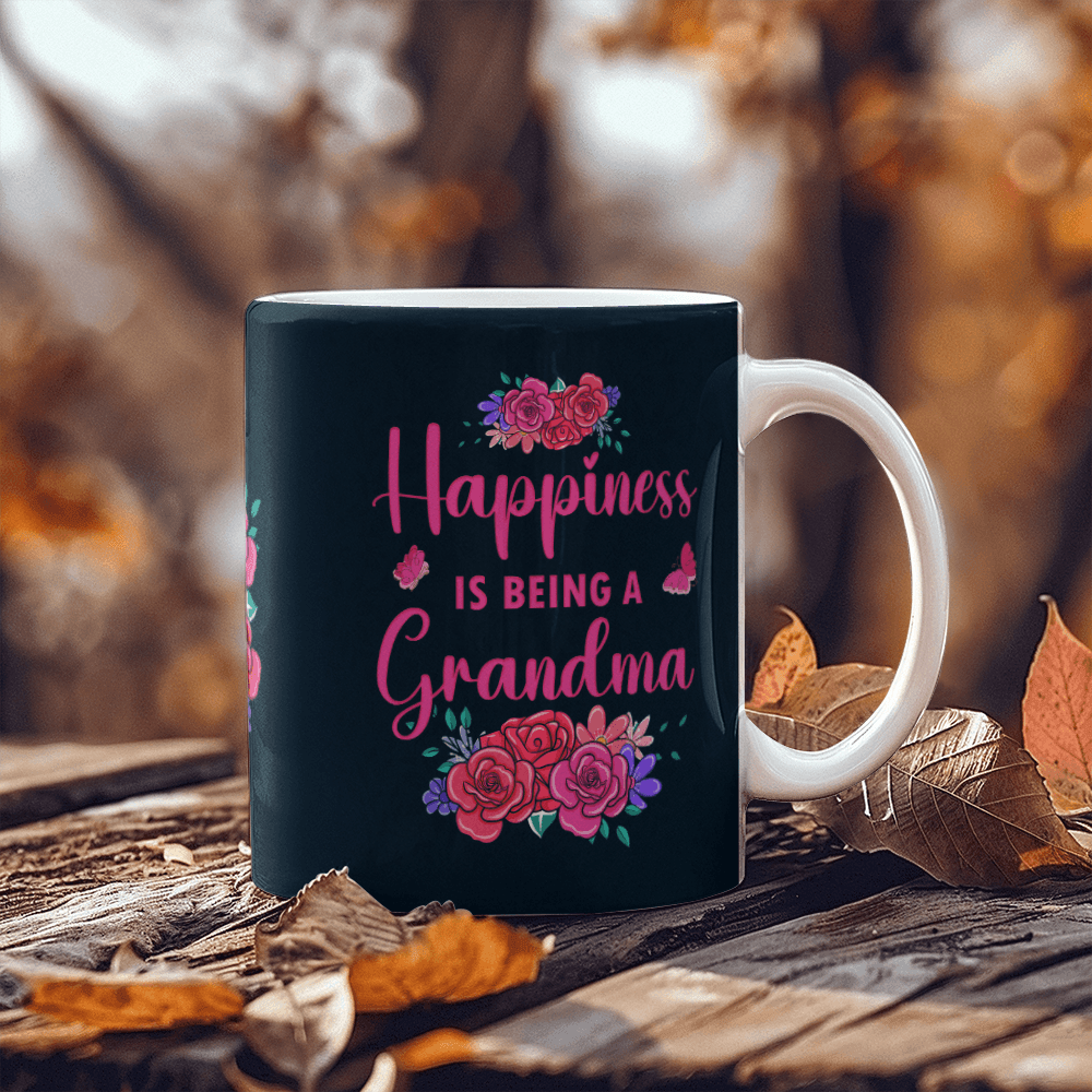 Happiness Is Being A Grandma Mug 11oz