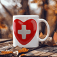 Cross Heart Mug 11oz