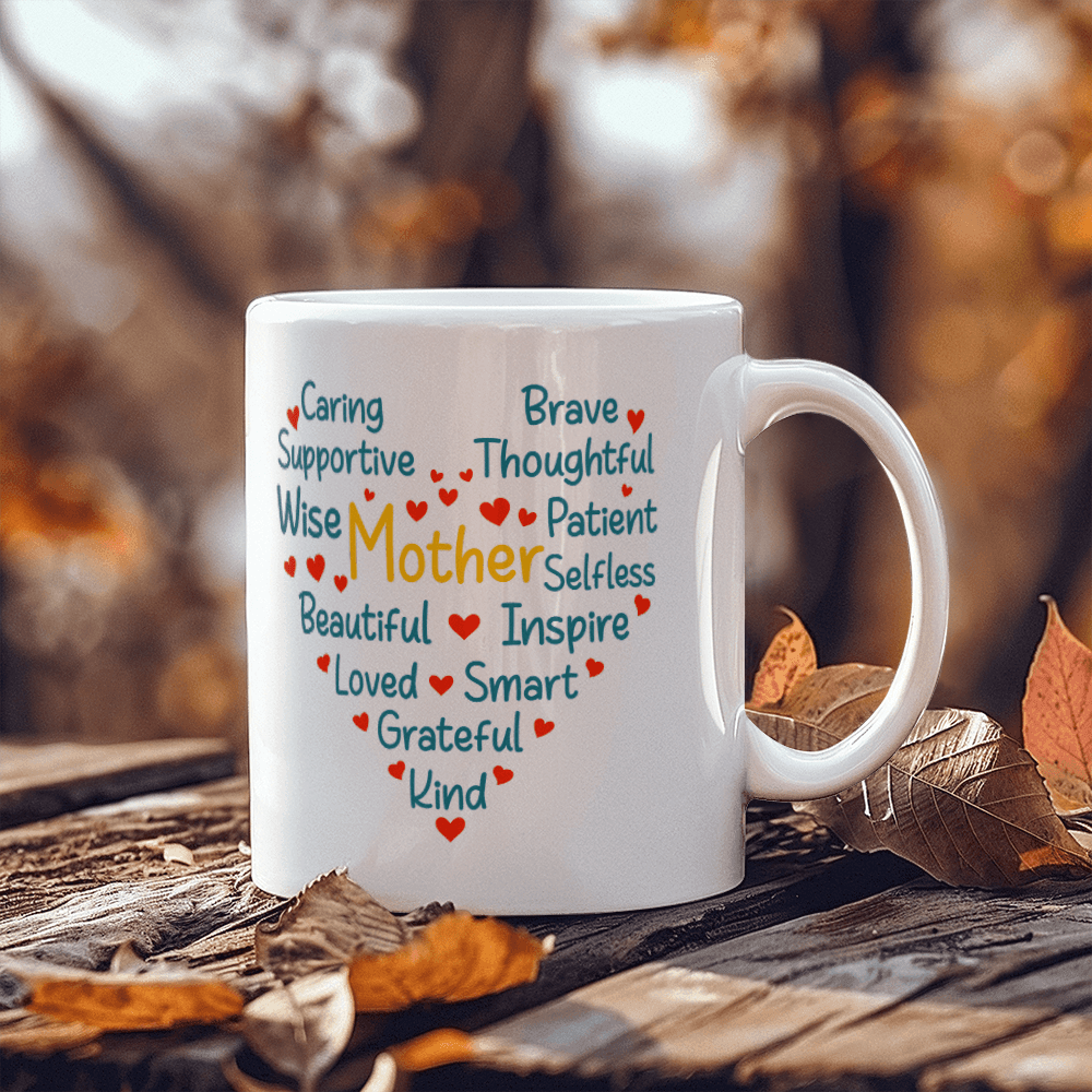 Caring Brave Mother Mug 11oz