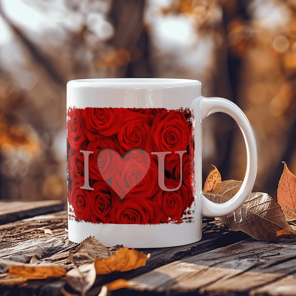 I Love You Roses Mug 11oz