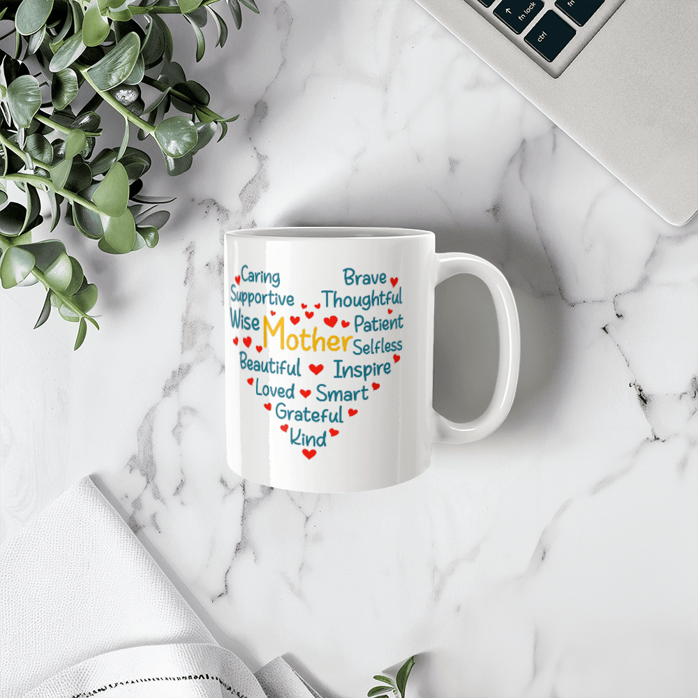 Caring Brave Mother Mug 11oz