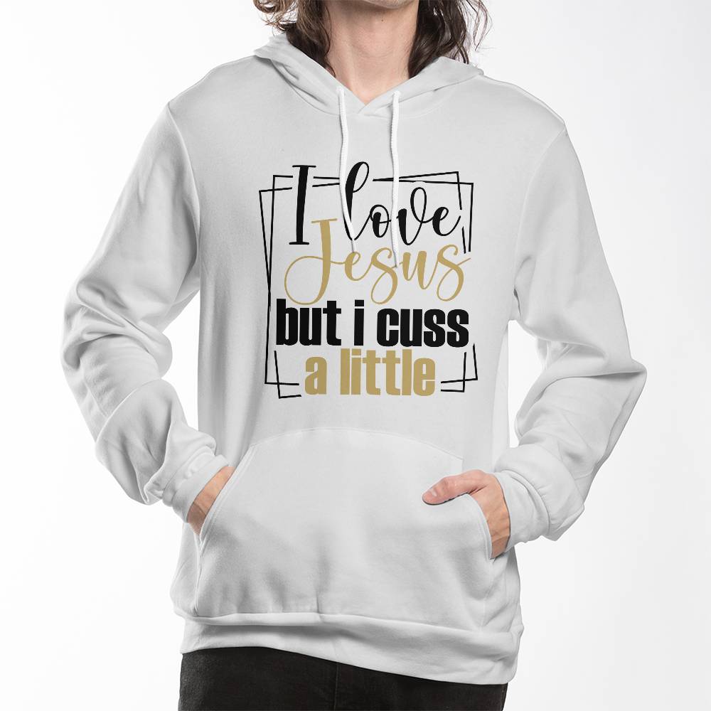 I Love Jesus But I Cuss A Little Hoodie