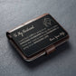 I could thank life - Engraved Wallet Card