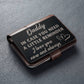 Daddy - In case you need a little reminder - Engraved Wallet Card