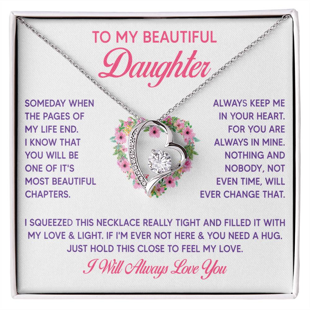 My Beautiful Daughter Pendant Necklace