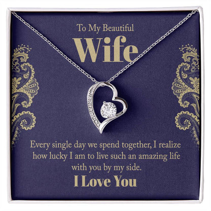 Every single day we spend together necklace