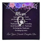 Personalized - Mom I just want to say thank you necklace