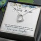 To my bonus mom necklace