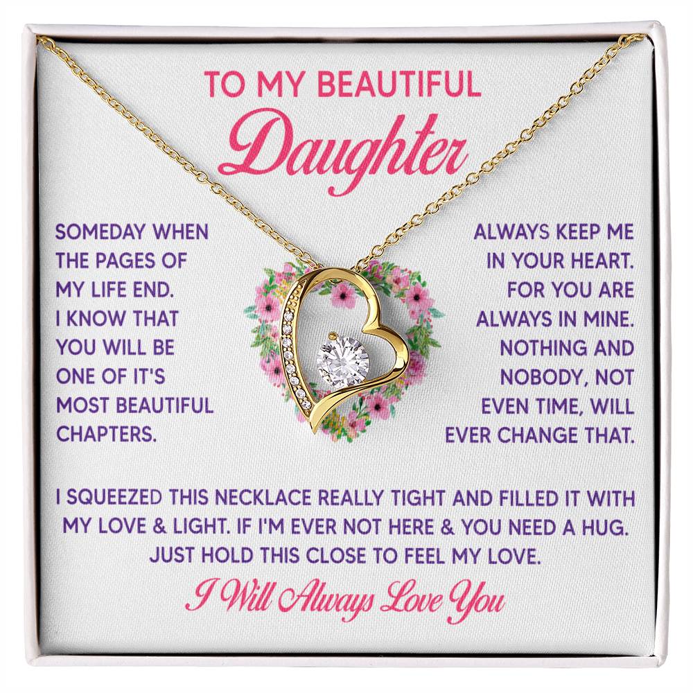 My Beautiful Daughter Pendant Necklace